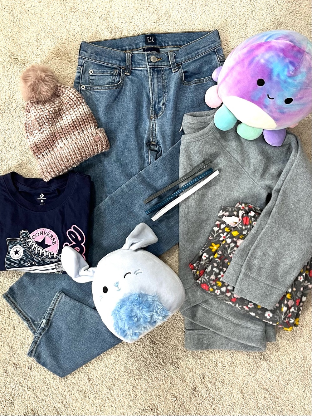 Huge Pre Teen 12 Year Old By Bundle GAP Kids Pants Pullover Sweatshirt Squish